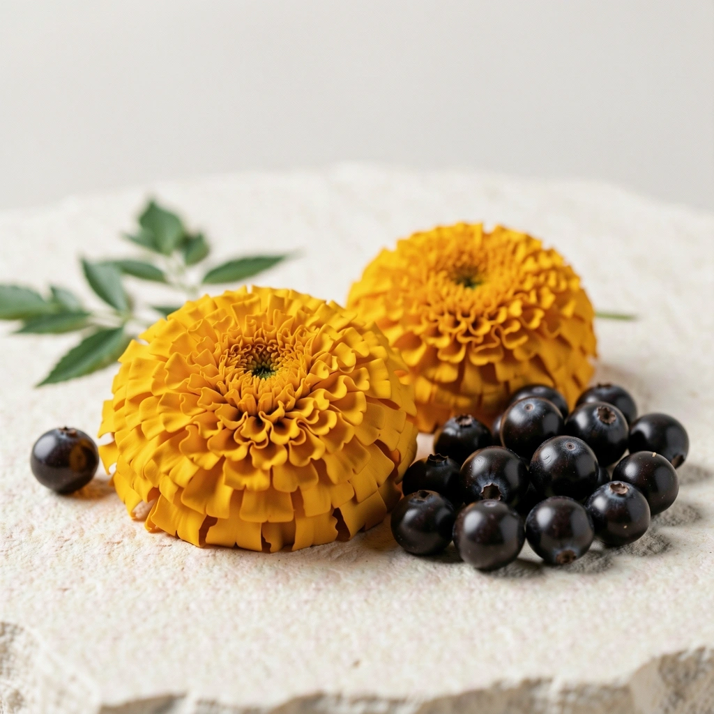 Pure botanical ingredients for eye support